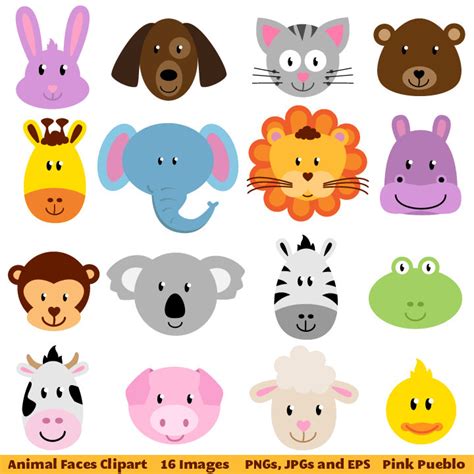 Free Animal Faces Cliparts, Download Free Animal Faces Cliparts png images, Free ClipArts on ...