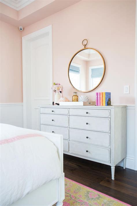 Little girl's room painted Benjamin Moore "Love & Happiness" || Studio McGee #Littlegirlbedrooms ...