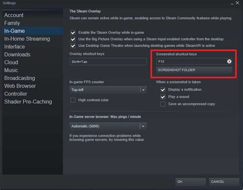 How To Access and Change Steam Screenshot Folder Location