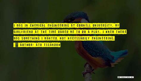 Top 15 Quotes & Sayings About Chemical Engineering