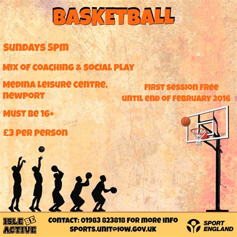 Basketball poster | Brighstone CE Primary School