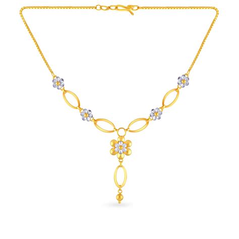 Buy Malabar Gold Necklace NKBFMCHA011 for Women Online | Malabar Gold ...