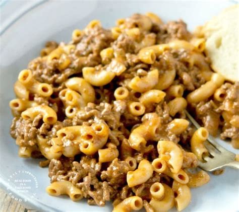 Hamburger And Mac And Cheese - Rice Recipe