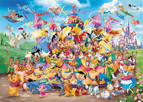 Ravensburger - Disney: Carnival Characters 1000 Piece Jigsaw Puzzle – Premium Puzzles Australia