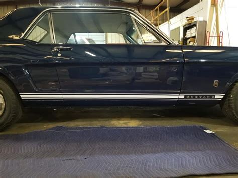 Installed stripes this evening (one side) | Vintage Mustang Forums