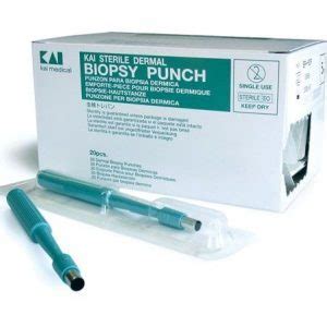 Biopsy Punches Sterile X 20 - Various Sizes - Hibernia Medical