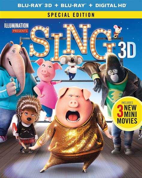 Sing DVD Release Date March 21, 2017