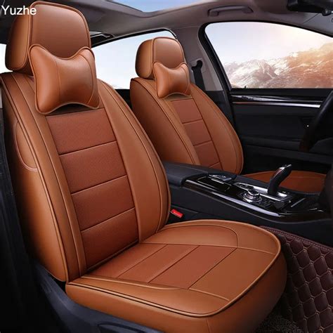 Aliexpress.com : Buy Yuzhe Auto Leather car seat covers For Land Rover ...