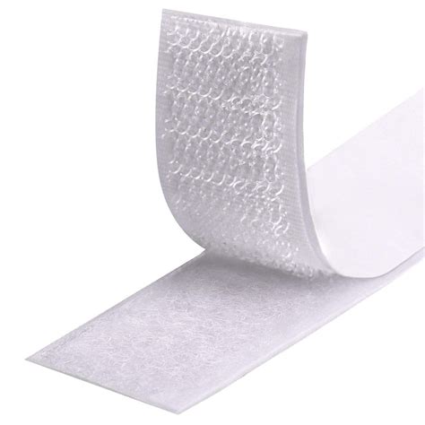 VELCRO® Tape Hook and Loop - Sew On White - 20mm - CelloExpress