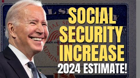 Social Security INCREASE Coming in 2024 | How BIG of Increase For ...