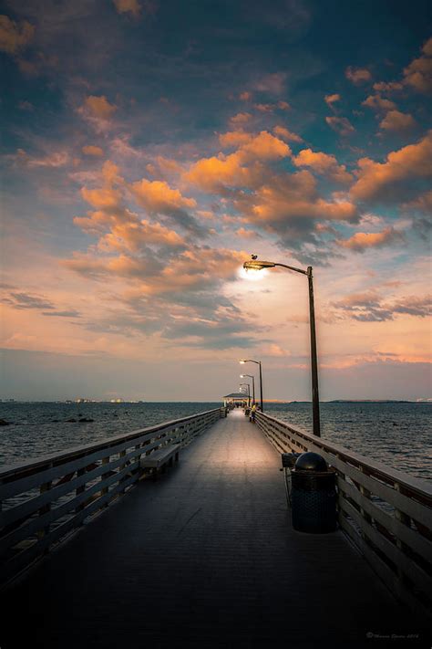 Pier Lights Photograph by Marvin Spates