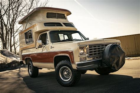 1976 Chevrolet K5 Blazer Cheyenne Chalet Camper in 2021 | K5 blazer ...