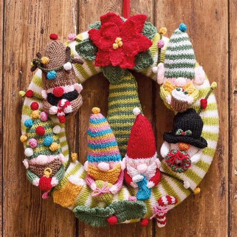 Christmas Gonk (Gnome) Wreath Part One | Knitalongs | Let's Knit