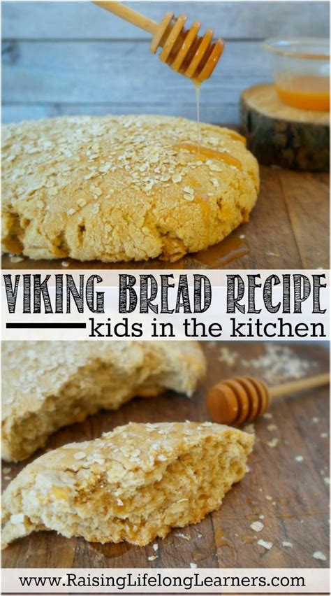 Kids in the Kitchen: Viking Bread Recipe - Raising Lifelong Learners