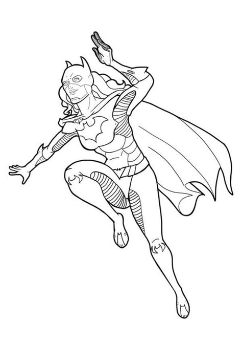 Dibujos De Batgirl 7 Para Colorear Para Colorear Para Colorear Pintar ...