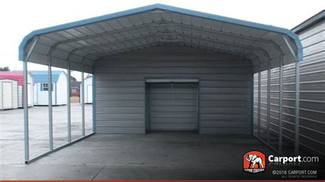 2 Car Carport 18' x 26' with Utility Shed | Shop Metal Carports Online!