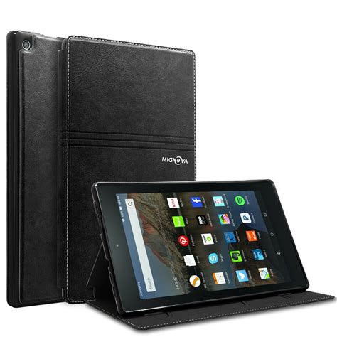 Case for Amazon Fire HD 8 Tablet ,Mignova PU Leather Folio Smart Cover with Auto Sleep Wake ...