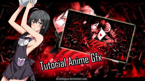 Tutorial Anime GFX Red Blood C4d - YouTube