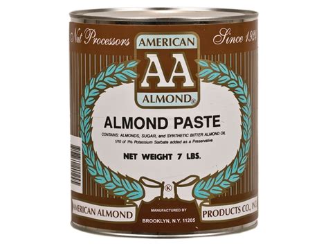 Almond Paste 7lb – The Grain Mill Co-op of Wake Forest