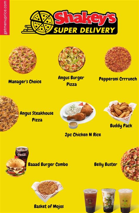 Shakeys Pizza Menu Price Philippines [Updated March 2024]