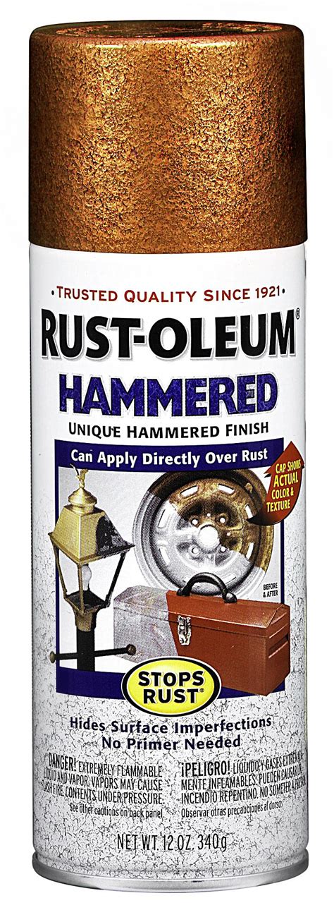 Buy the Rust-Oleum 210849 Spray Paint ~ Hammered Copper Finish ...