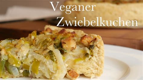 Zwiebelkuchen | Mach's Vegan! - YouTube