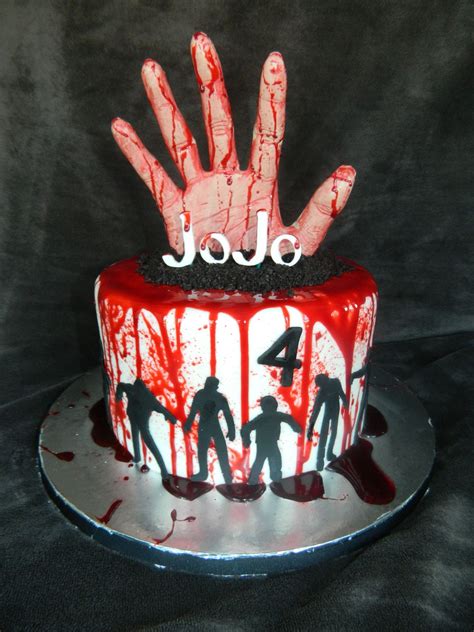 Children's Birthday Cakes | Zombie birthday cakes, Scary cakes, Cake