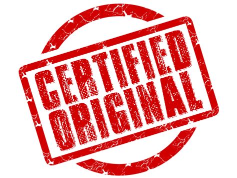 Certified Stamp PNG Transparent Images | PNG All