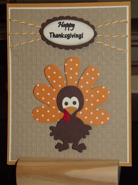 Nanny's Pansy Patch: Thanksgiving Turkey Card