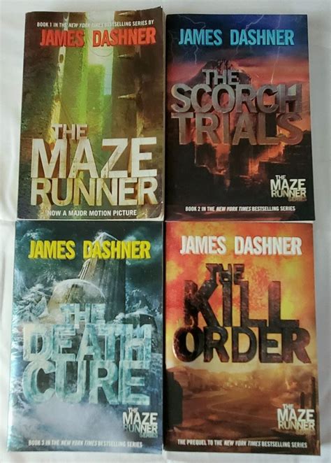 The Maze Runner Series 4-Book Box Set | Mercari in 2021 | Maze runner, Books, Maze runner series