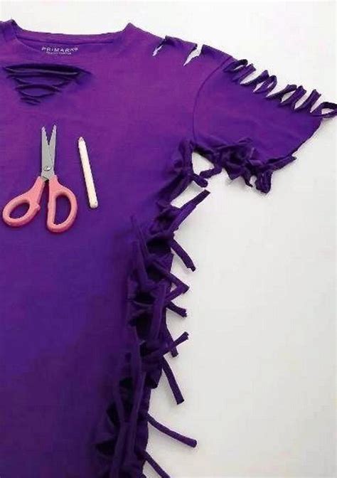 30 DIY T Shirt Cutting Ideas No Sew Ideas - Susie Harris