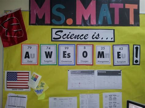 Nerdy bulletin board idea! SCIENCE!! | Sci Rox | Pinterest | High school math classroom, Science ...