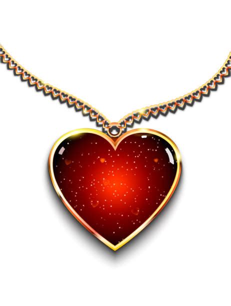 Heart Necklace Illustrations, Royalty-Free Vector Graphics & Clip Art - iStock