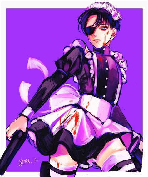 Media Tweets by ﾋ゜ﾋ゜ (@486_pi) / Twitter Maid Outfit, Eruri, Levi Ackerman, Attack On Titan ...