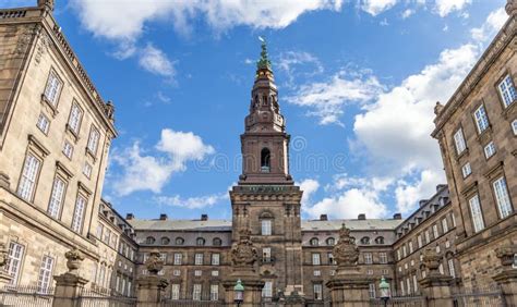 Christiansborg Palace in Copenhagen. Danish Parliament Folketinget ...