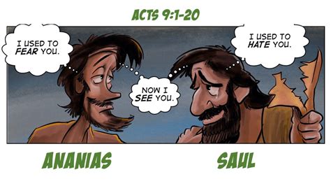 Saul and Ananias | A Story of Learning to See Again | Steve Thomason