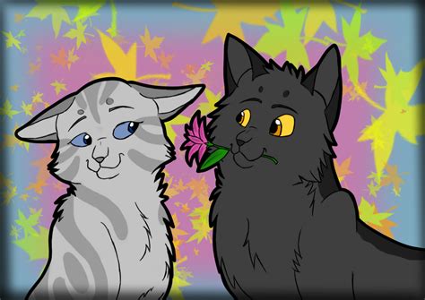 Graystripe x Silverstream by TanjaSumer on DeviantArt