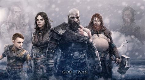 1893x1313 Resolution Kratos and Atreus in God of War Ragnarok 1893x1313 Resolution Wallpaper ...