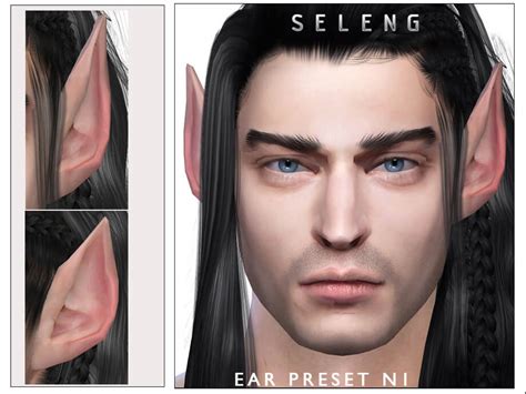 Sims 4 Ear Preset N1 | The Sims Book