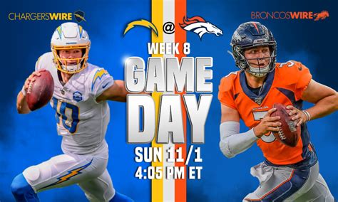 Denver Broncos vs. Los Angeles Chargers: Live updates from NFL Week 8