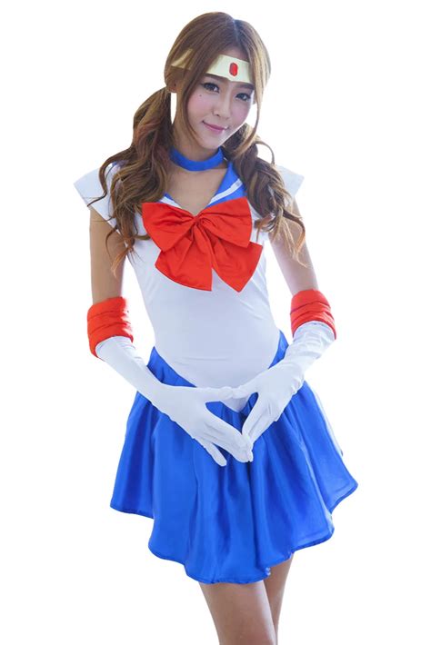 New Pretty Soldier Sailor Moon Cosplay Costume Bishoujo Senshi Sailor ...