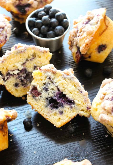 Homemade Best-Ever Blueberry Streusel Muffins - Layers of Happiness