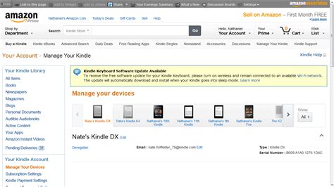 Amazon is Testing a New Manage Your Kindle Page | The Digital Reader