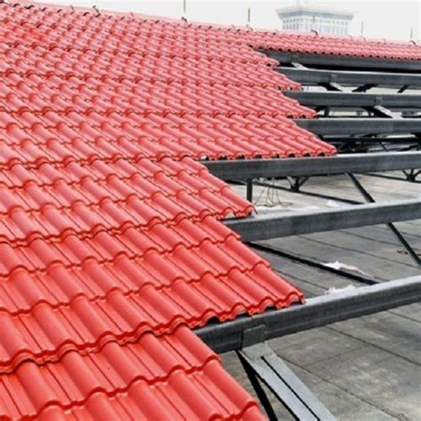 PVC Spanish Tile Roof Sheet, PVC Roofing Materials, JSW PVC Roofing ...