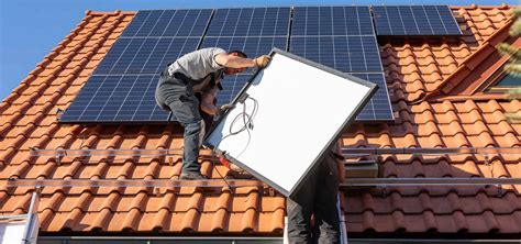 How solar panels are installed. Solar panels for the home