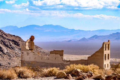 Rhyolite NV used to be the largest town and economy in southern Nevada. In 1906 it hosted ...