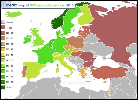 Socio-economic maps of Europe - Europe Guide - Eupedia