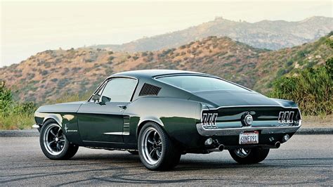 HD wallpaper: 1967, classic, fastback, ford, muscle, mustang ...