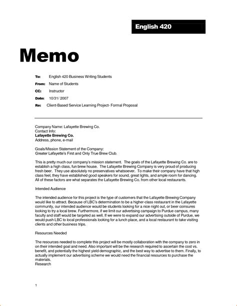 How To Write A Business Memo Format Templates And Examples | Images and ...