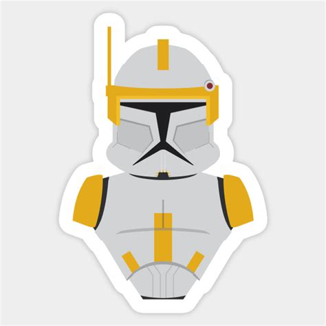 Commander Cody phase 1 sticker - Star Wars - Sticker | TeePublic